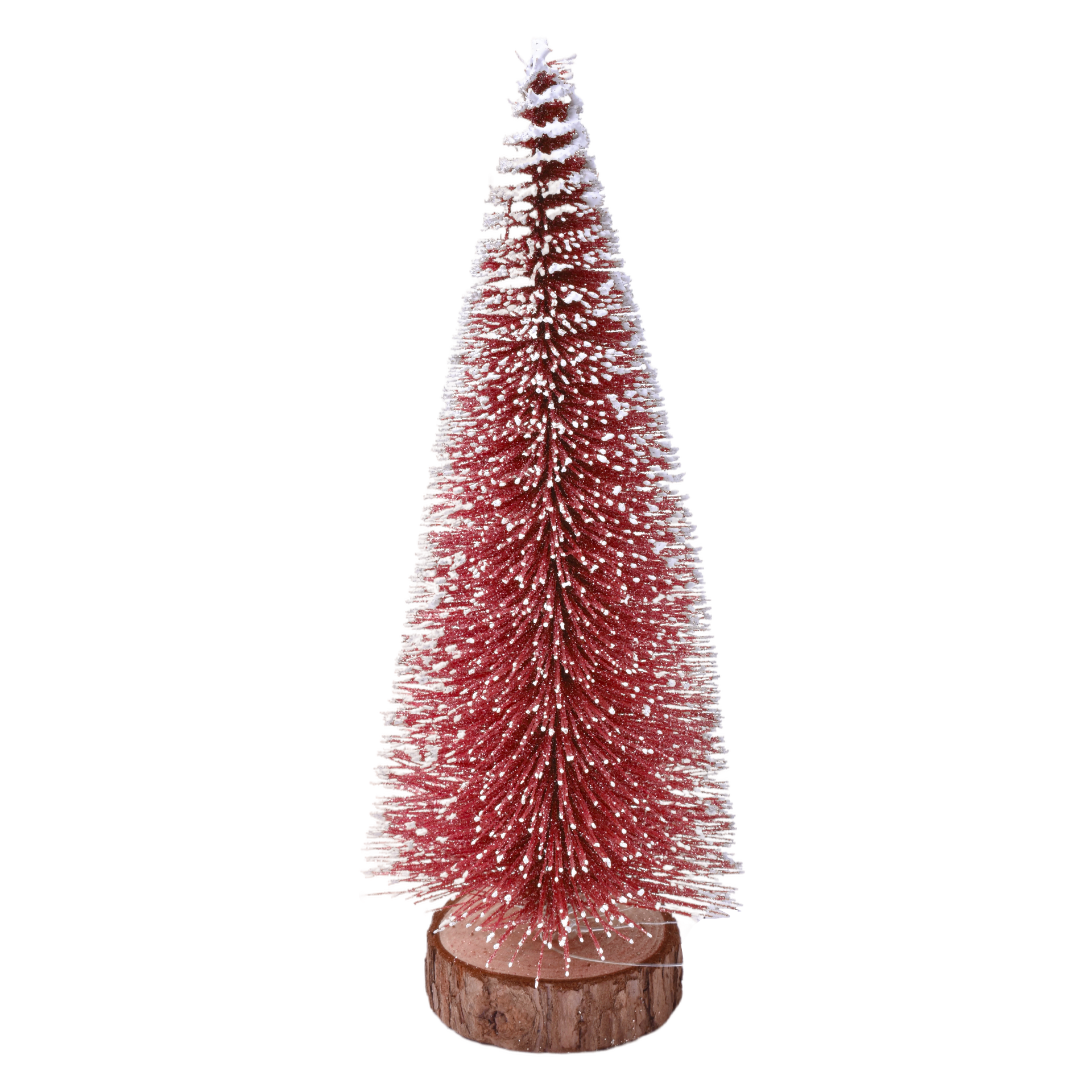 Decoração Natal Arvore Neve 25 cm