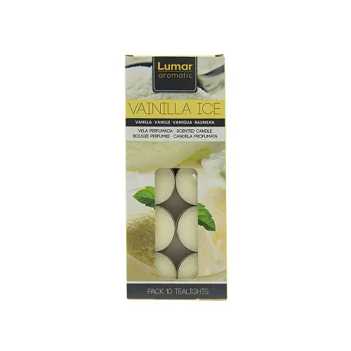 Lumar Vela Tealight Baunilha 10 u