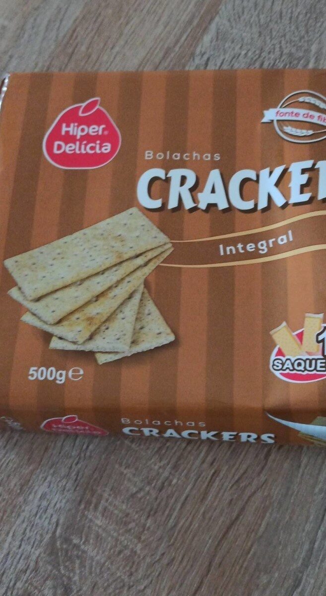 Hiper Delicia Cracker Integral 500 Gr