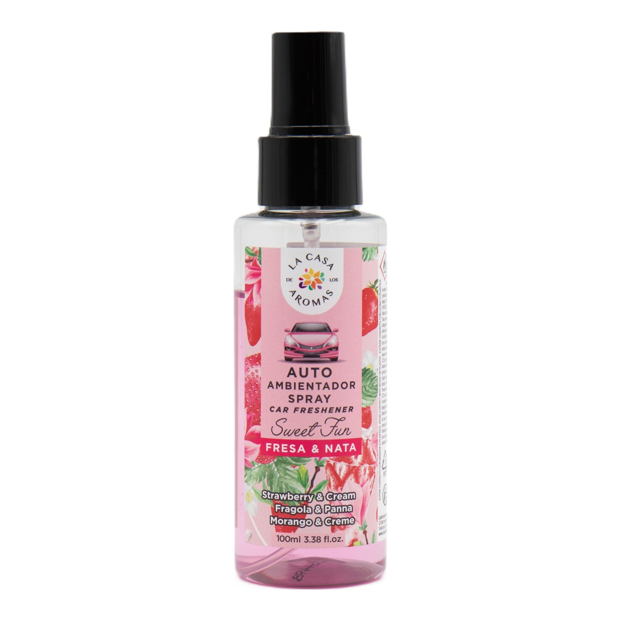 Ambientador Auto Morango & Nata 100 ml