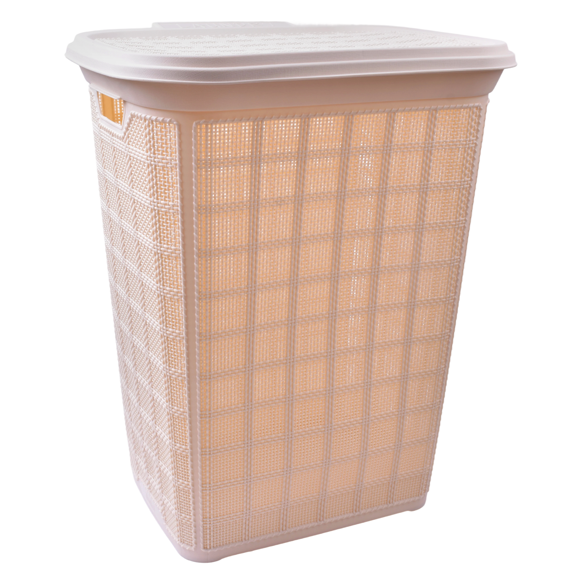 Cesta Roupa Bege 60 Lt