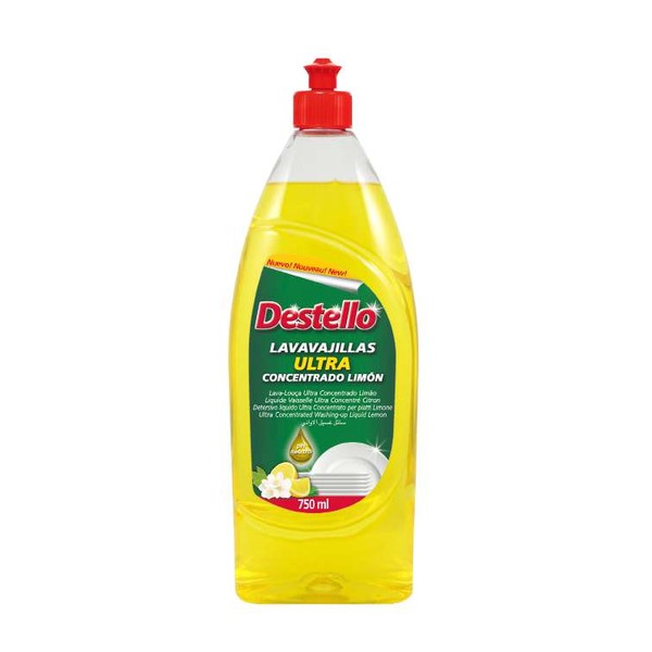Destello Lava Loiça Conc. Limão 750 ml