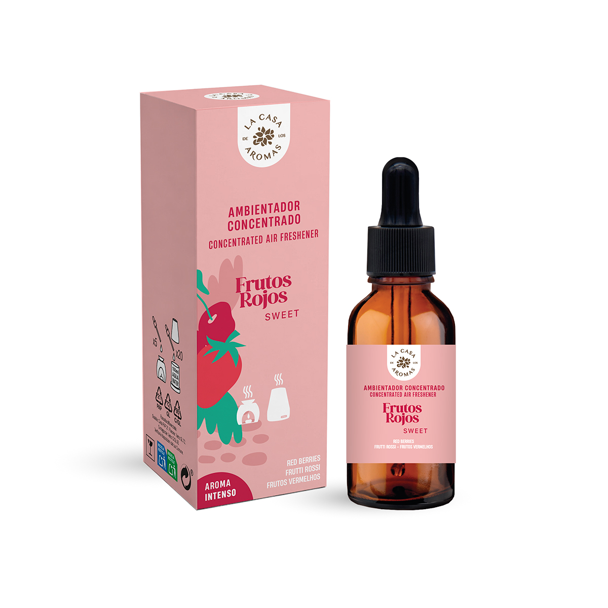 Essência F.Vermelhos P/Difusor 30 ml