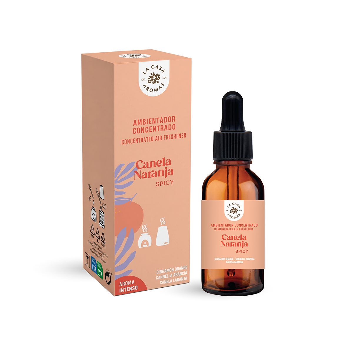Essência Canela/Laranja P/Difusor 30 ml