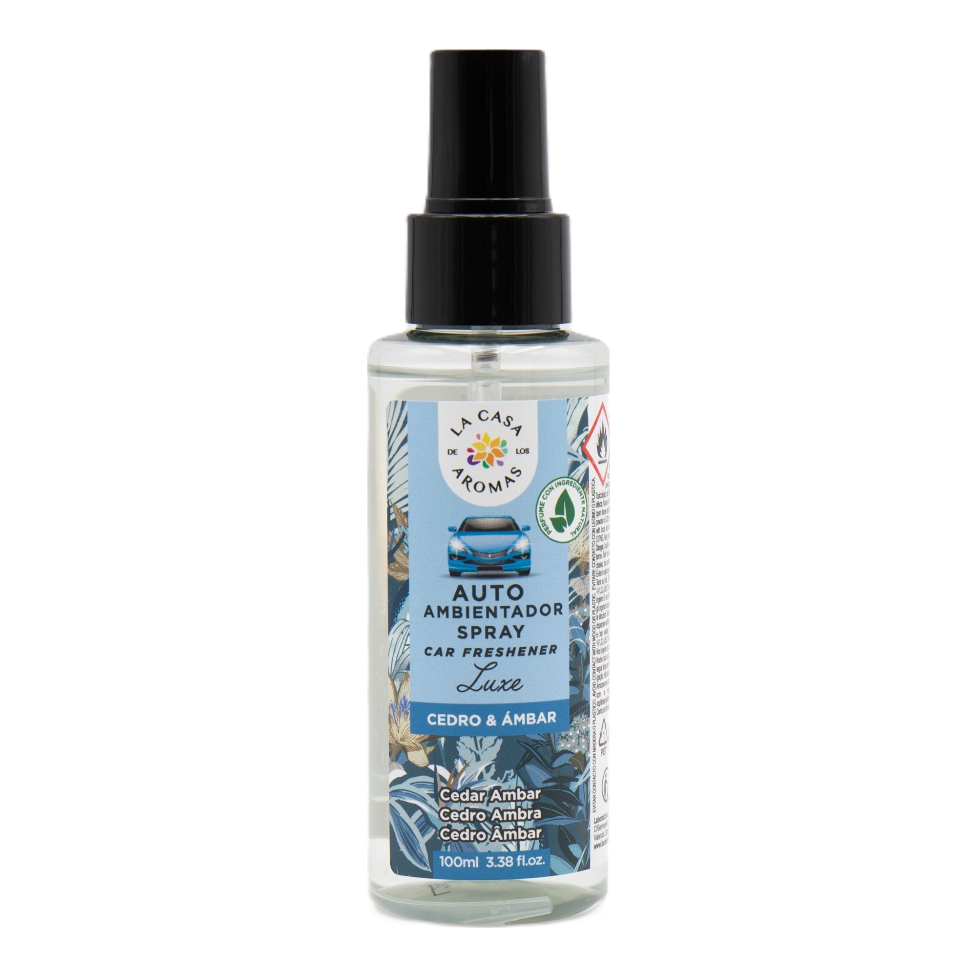 Ambientador Auto Cedro Ambar 100 ml
