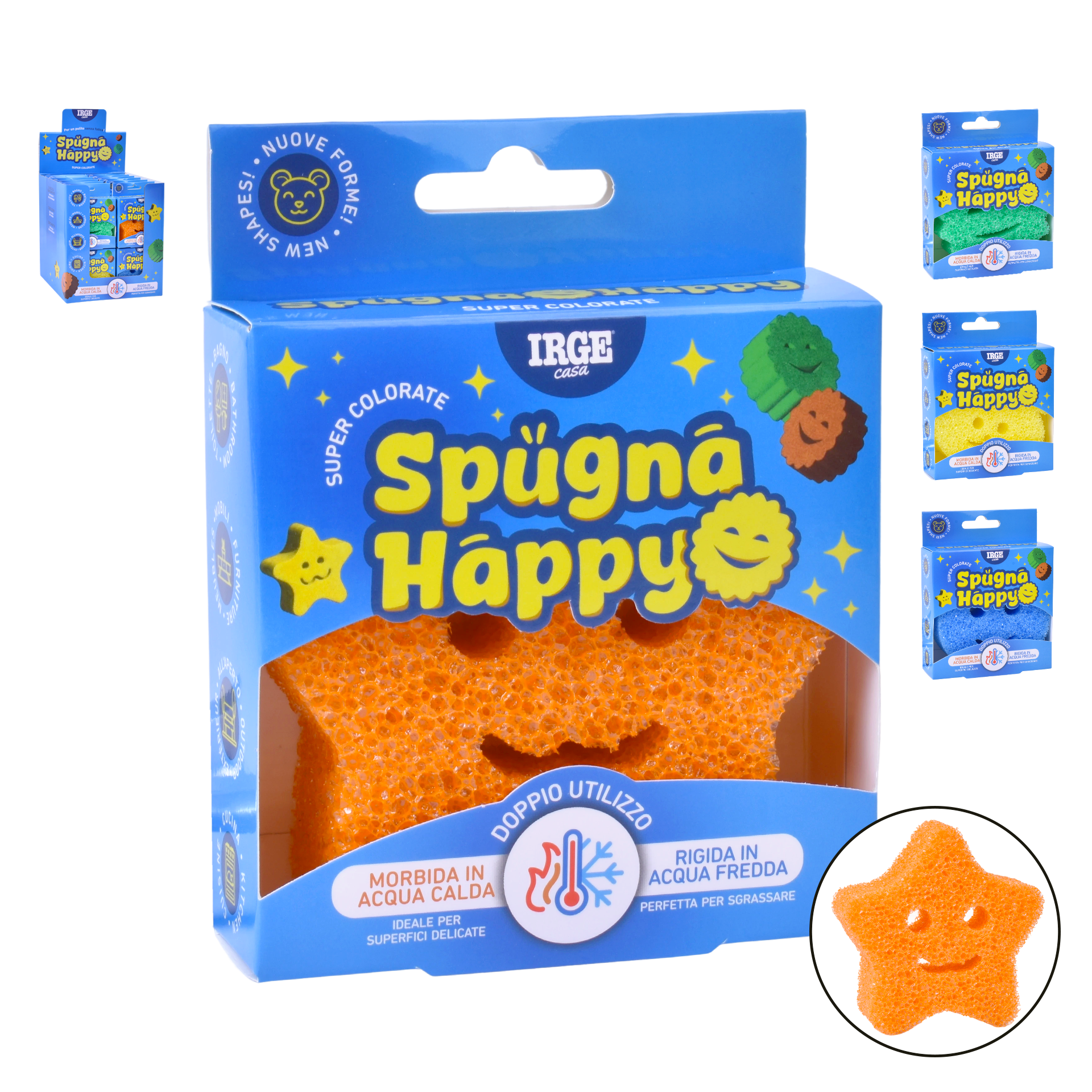 Esponja Multiusos Happy Irge