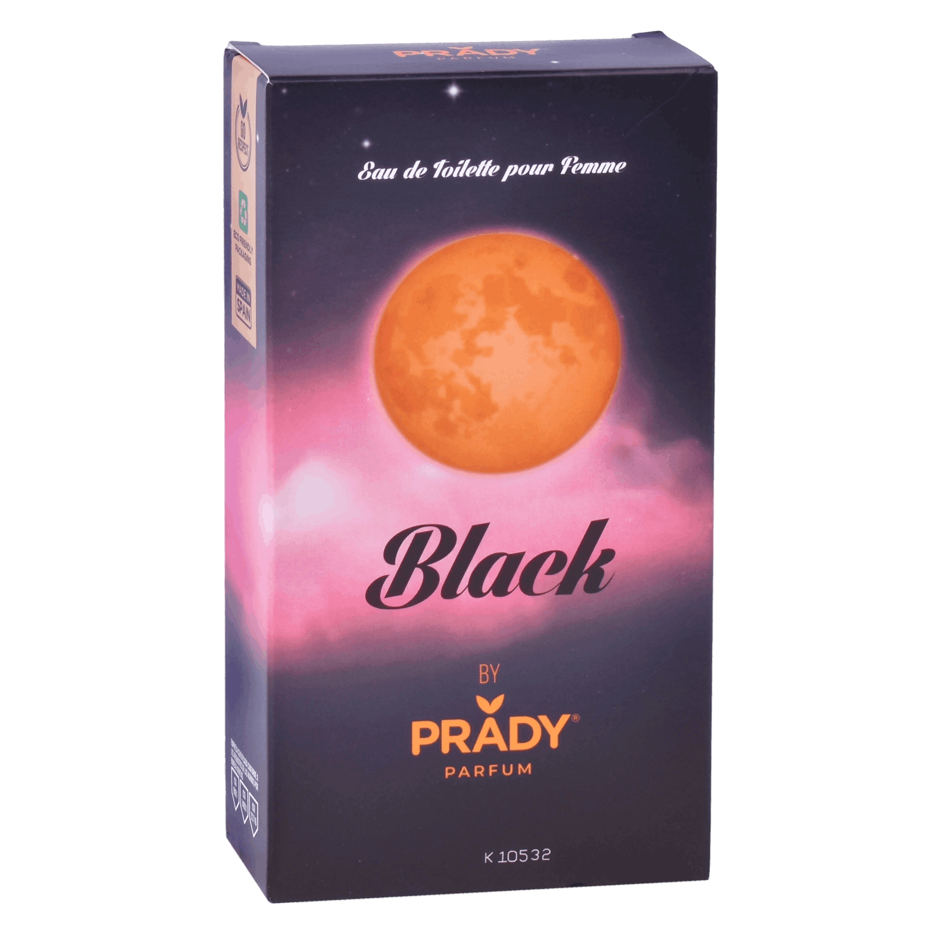 Perfume Black Mulher 90 ML Prady