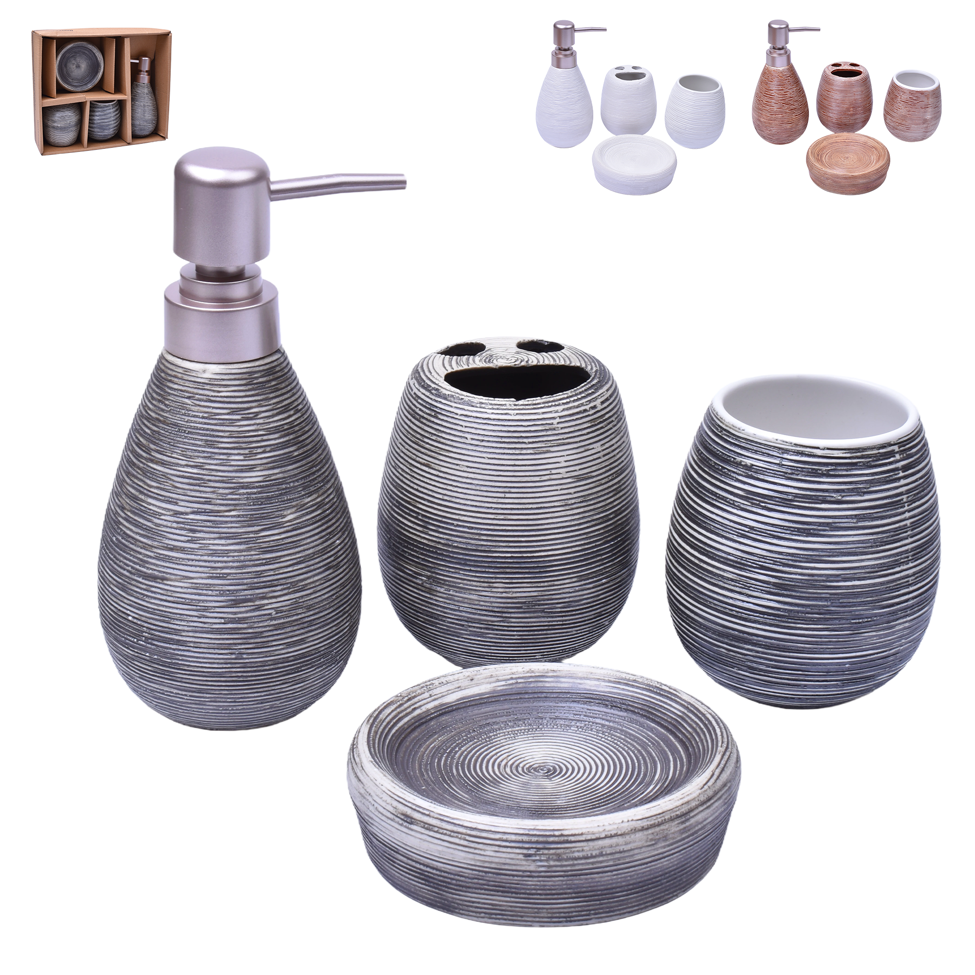 Conjunto Loiça WC 4 Peças