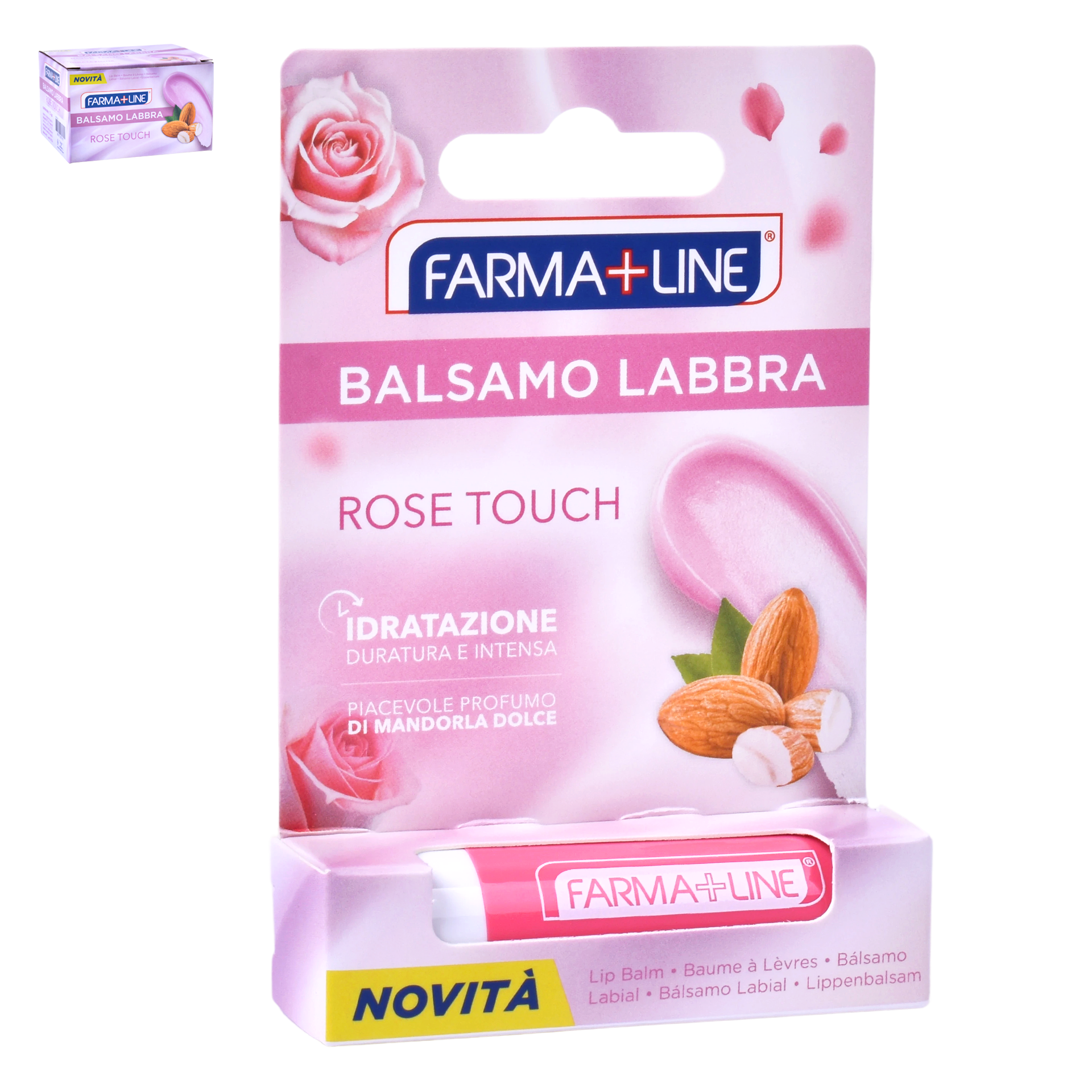 Batom Hidratante Rose Touch 3,5 gr