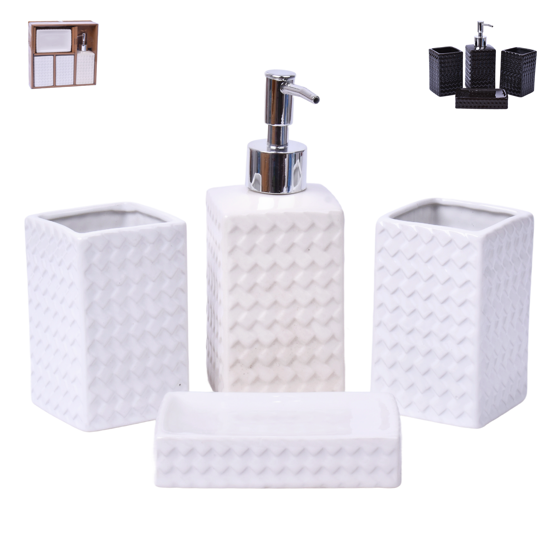 Conjunto Loiça WC 4 Peças