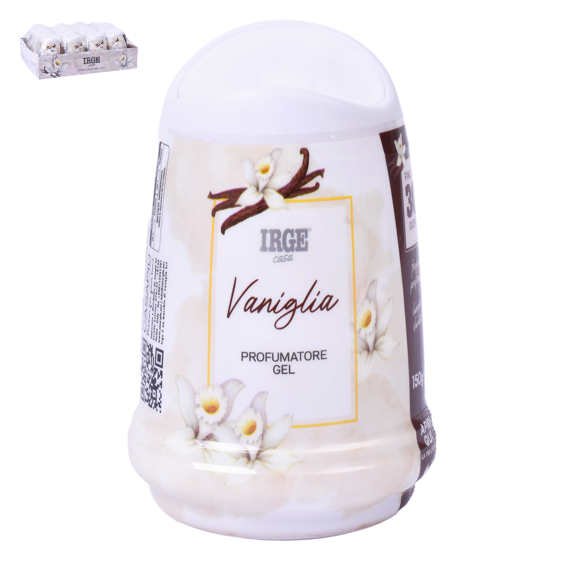 Ambientador Gel Baunilha Irge 150 g