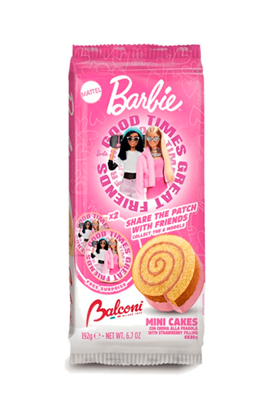 Balconi Mini Cakes Fragola Barbie 6 uni