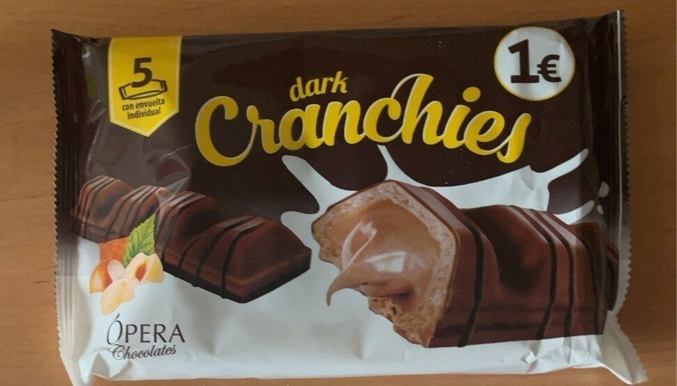 Chocolate Cranchies Negro Pack*5
