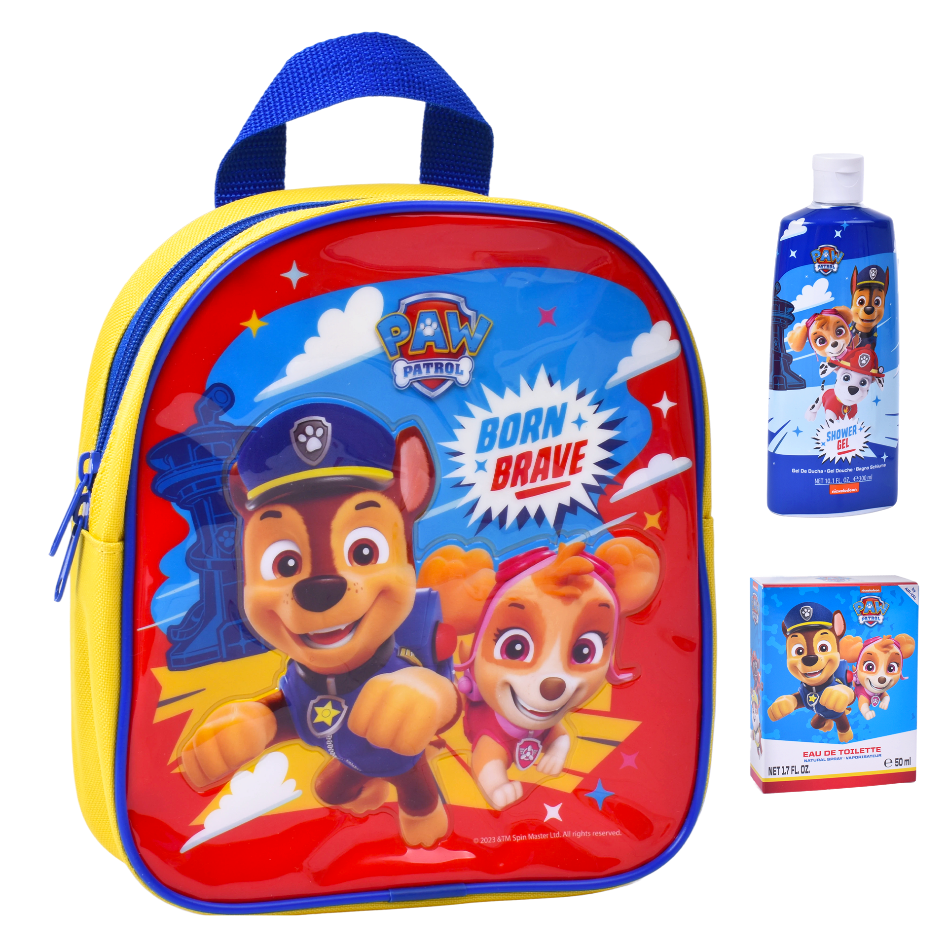 Mochila Paw Patrol Gel Banho+Colonia