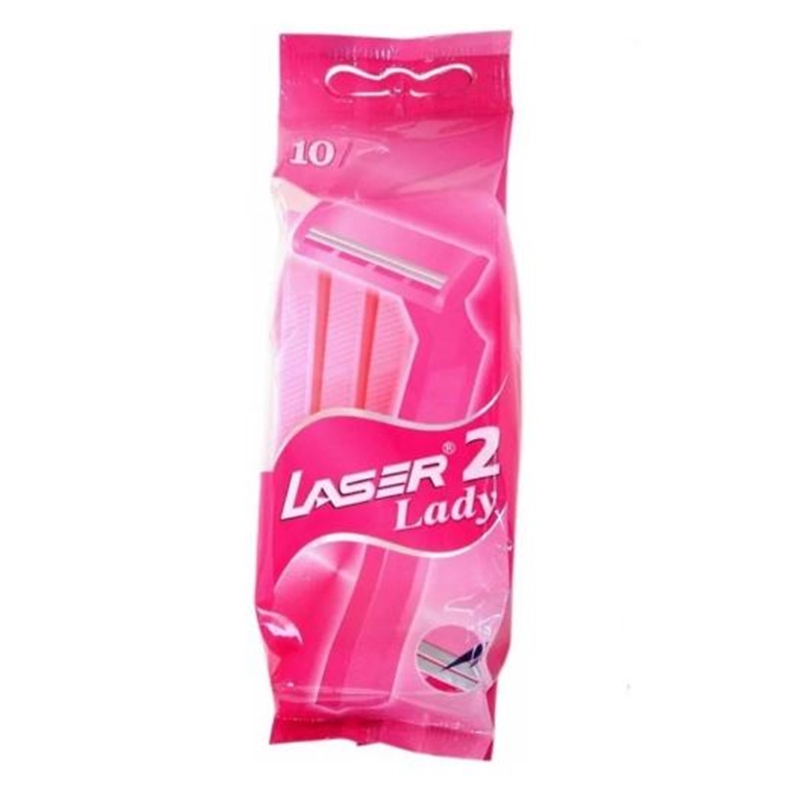 Lâminas Twin Ladies 10 Unid Laser II