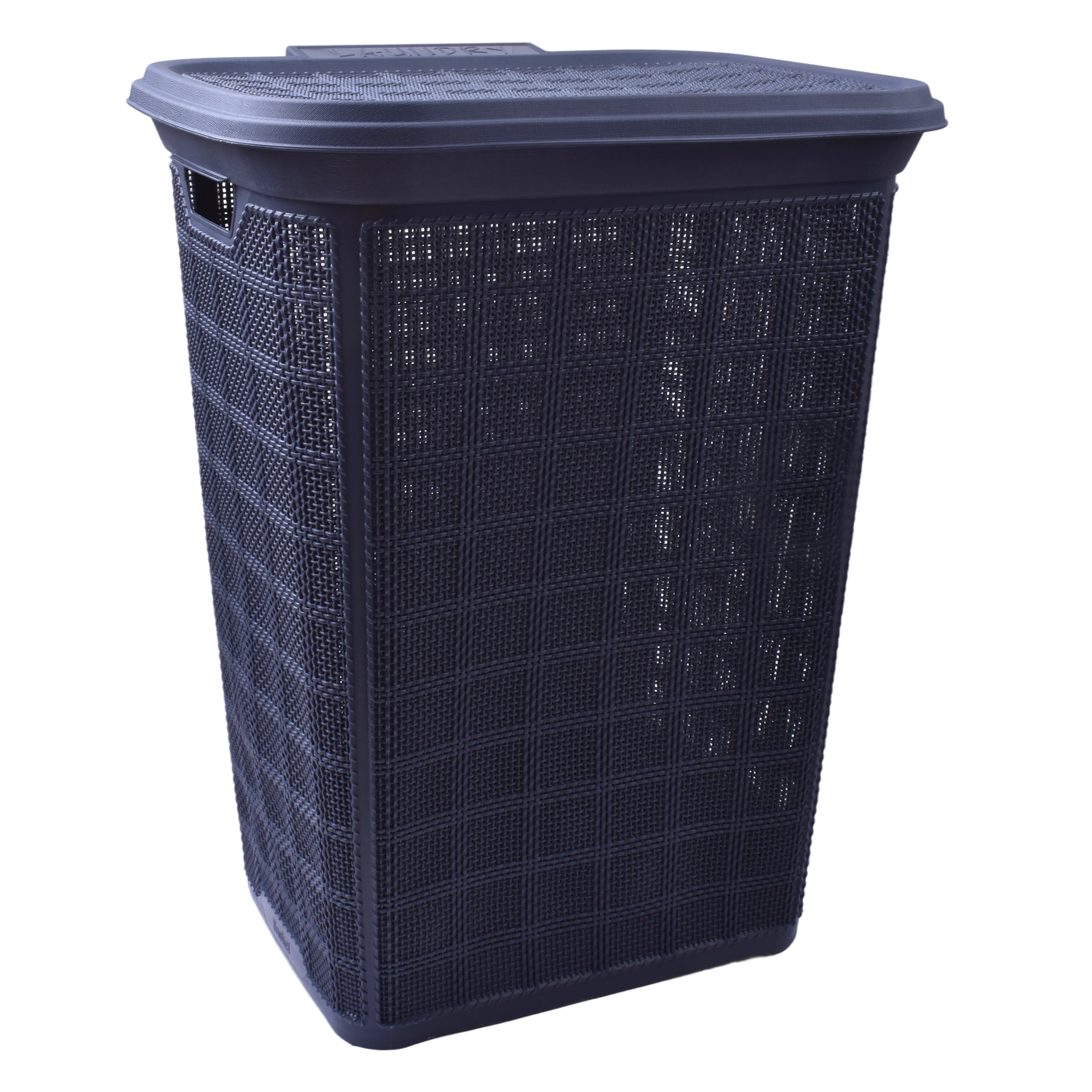 Cesta Roupa Cinza 60 Lt