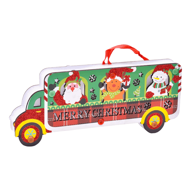 Decoração Natal Carro C/Luz
