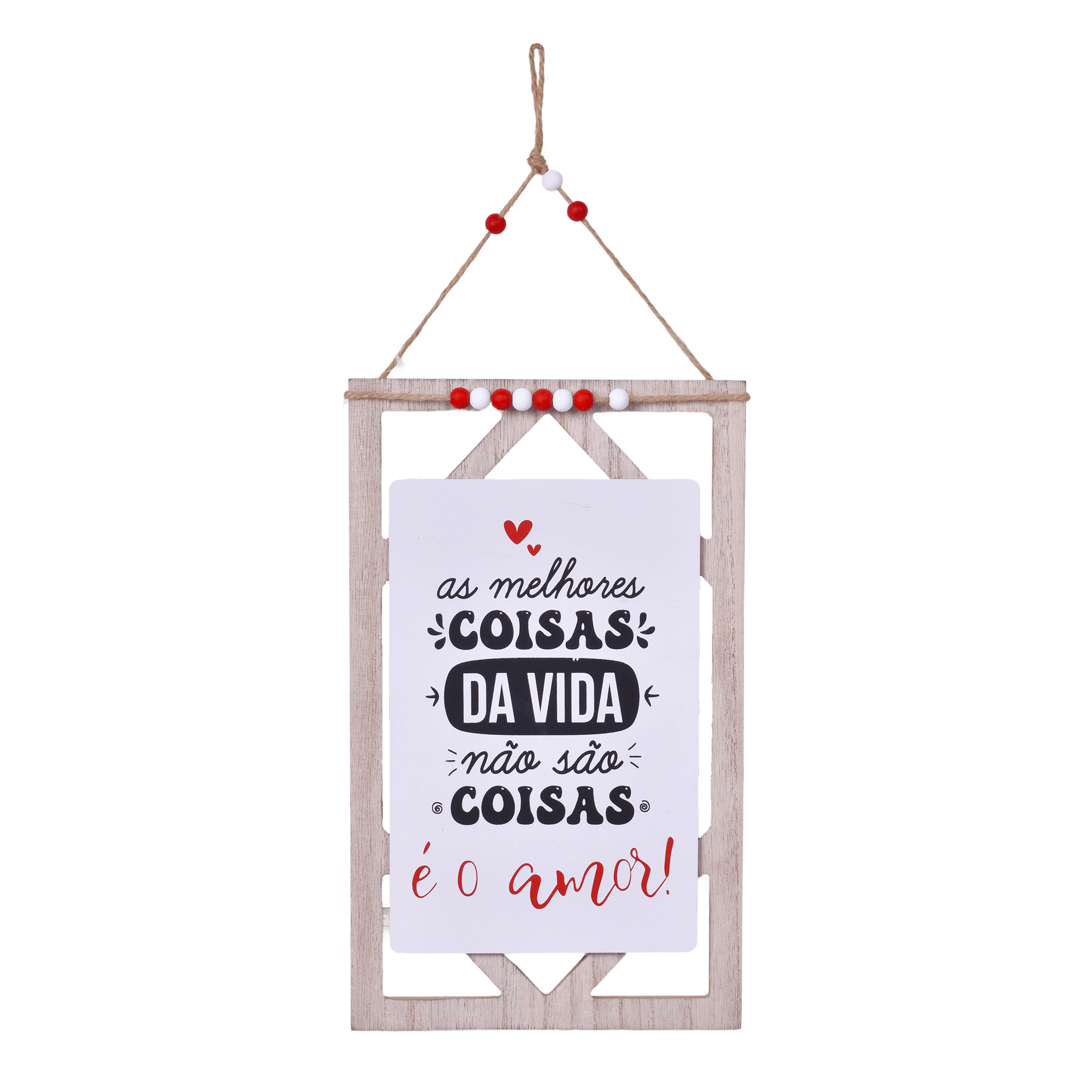 S.Valentim Placa Mdf 18 x30 cm