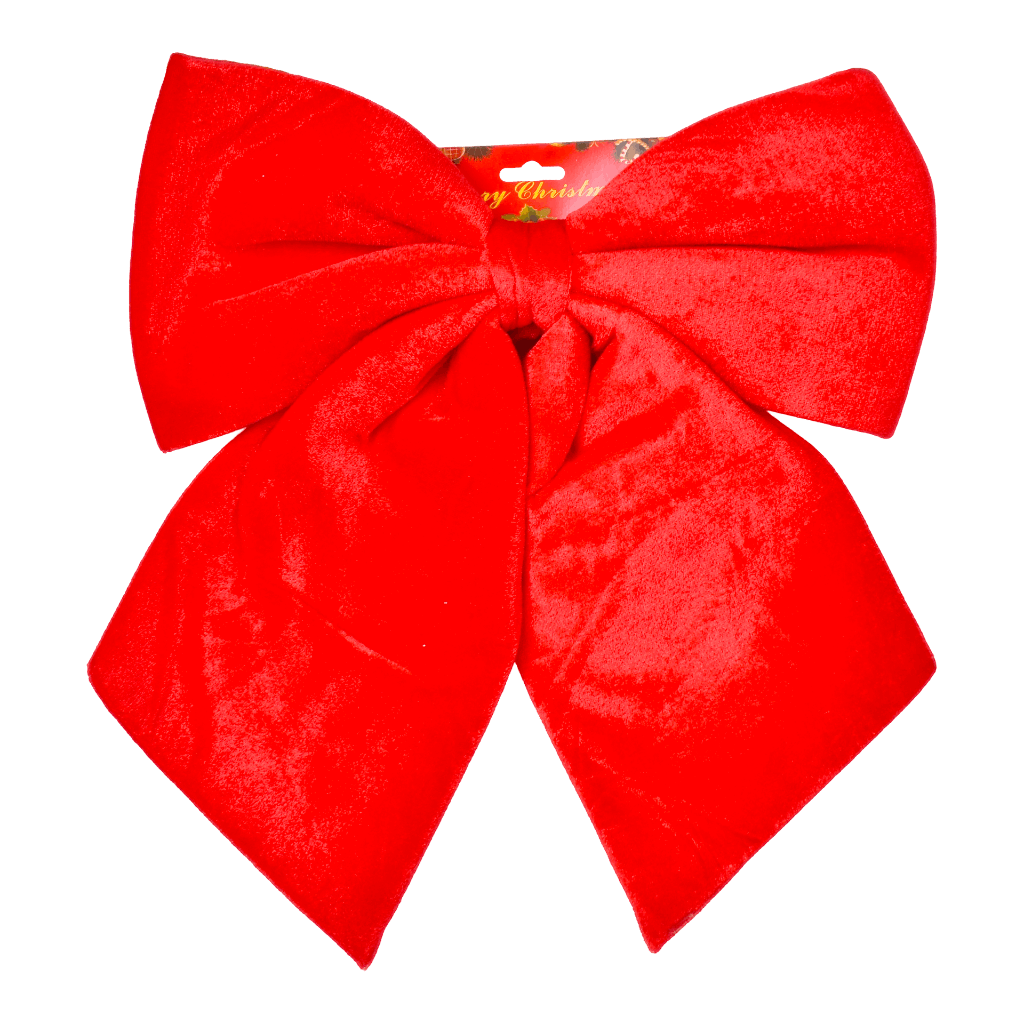 Decoração Natal Laço Vermelho 25 x 30 cm