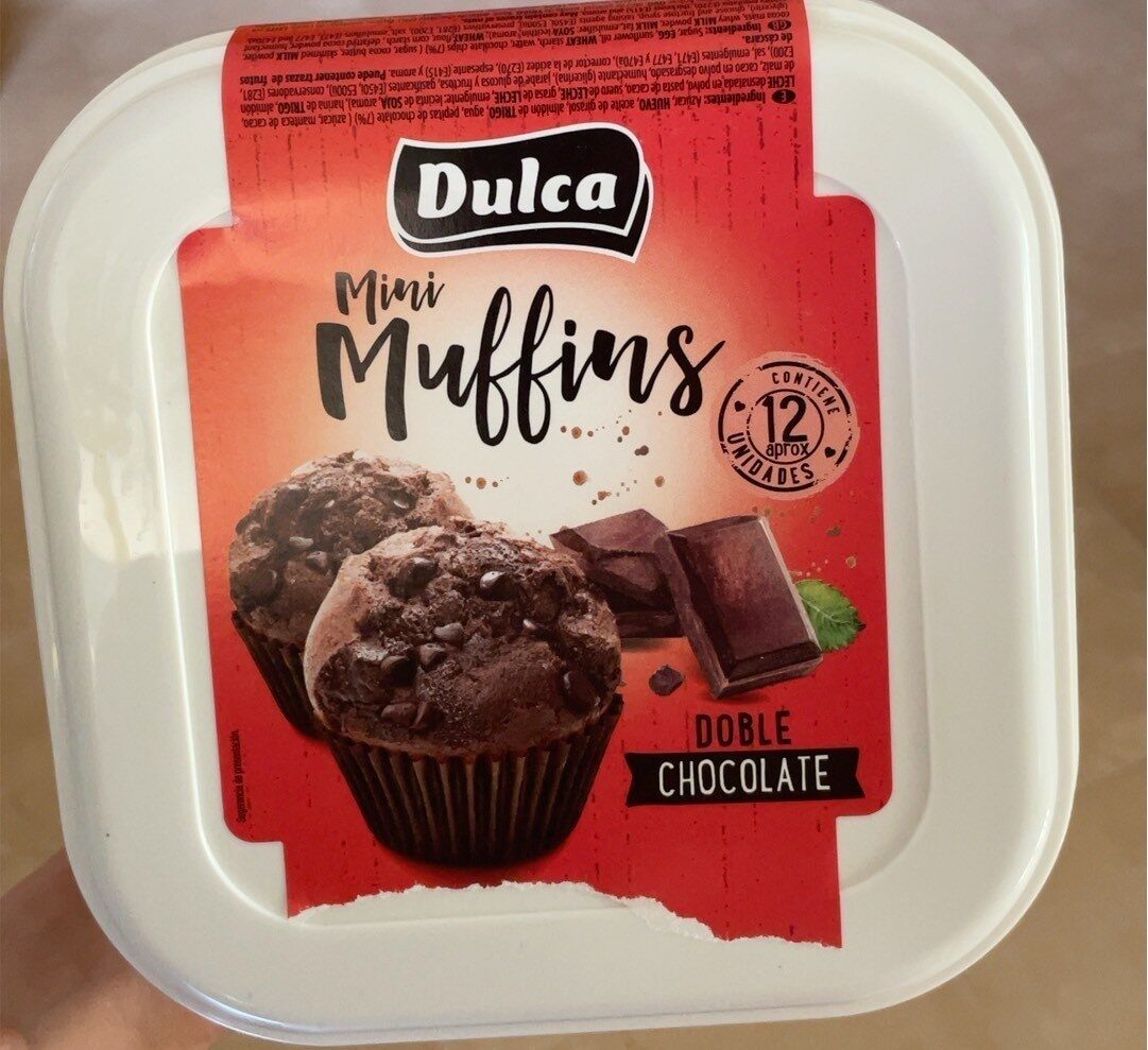 Mini Muffins D.Chocolate Pack*12 300g Dulca