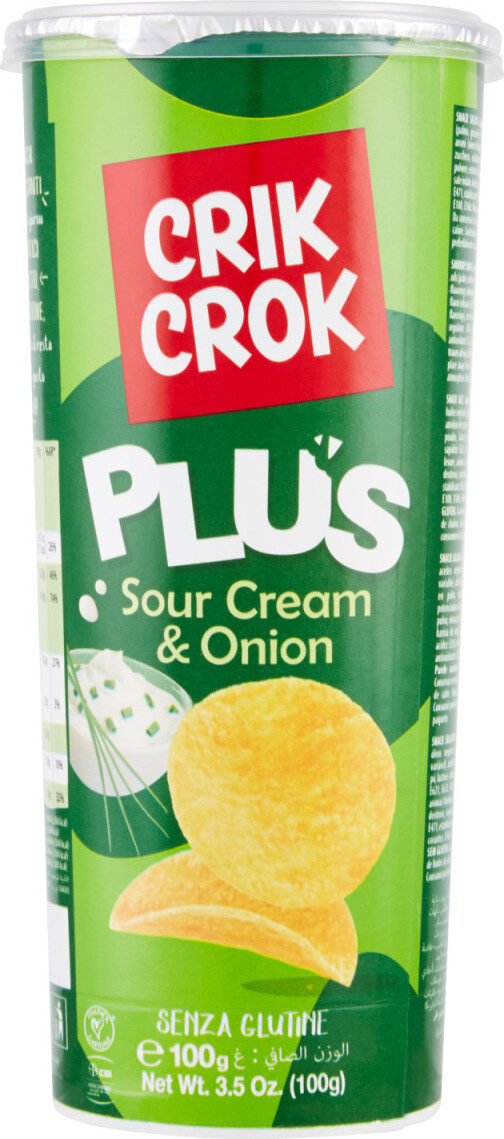 Crik Crok Sourr Cream&Onion 100Gr.