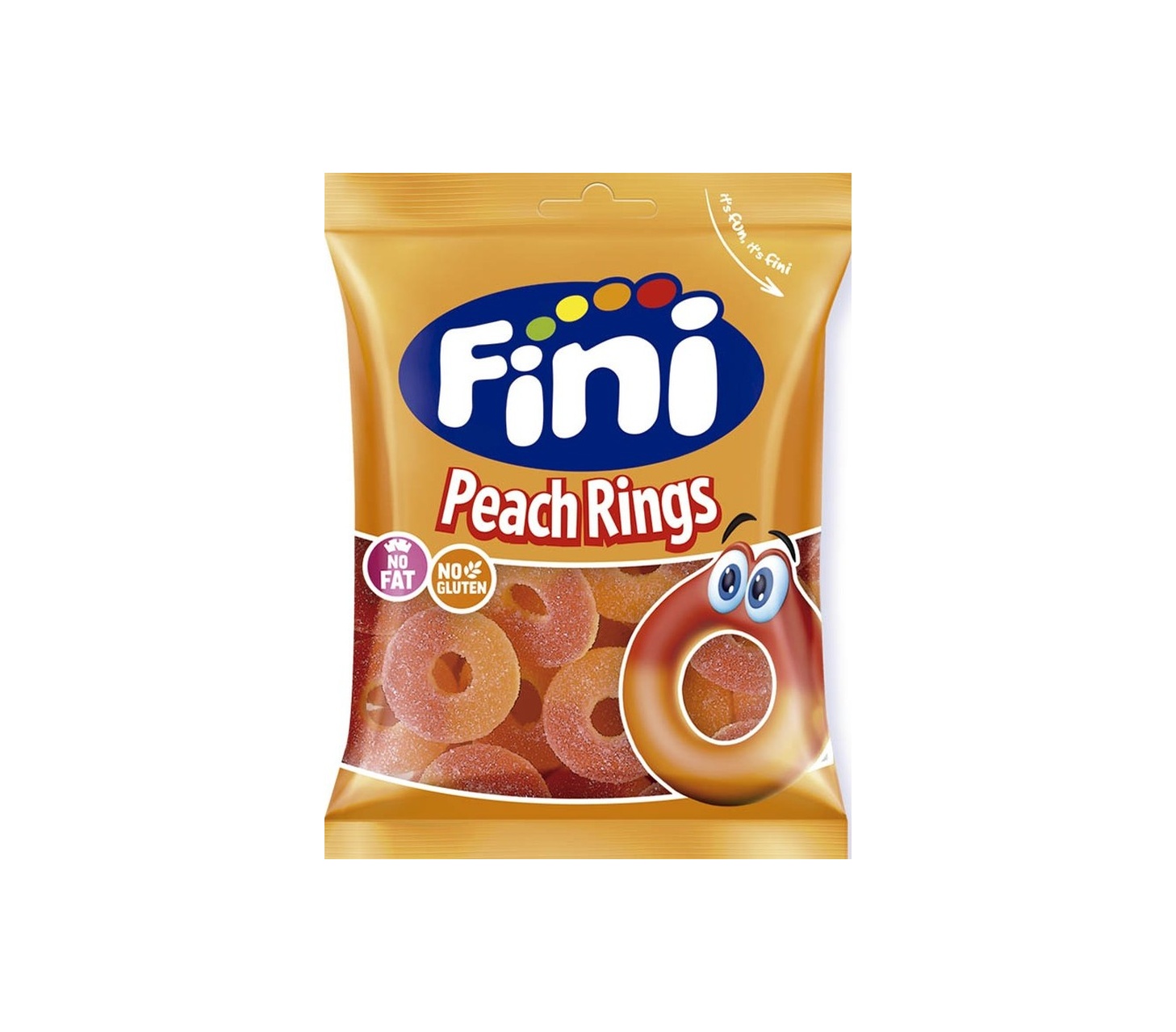 Fini Goma Aros Pêssego Pica 90 gr