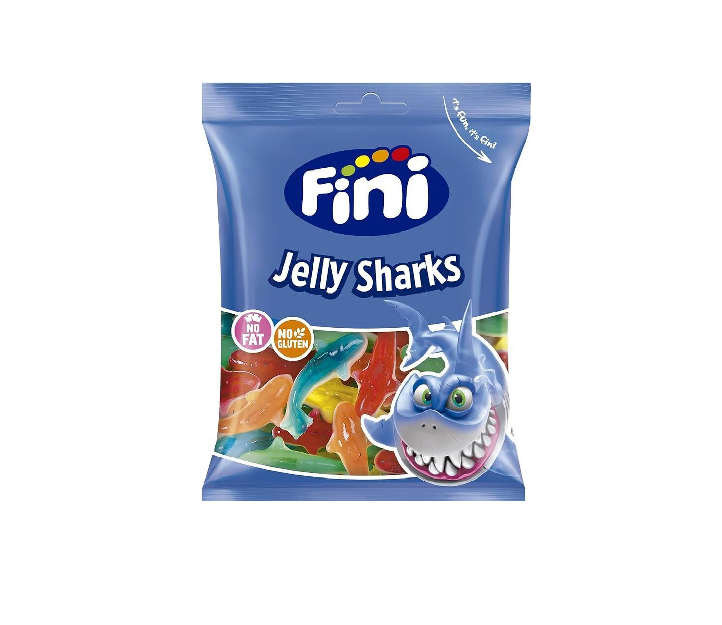 Fini Goma Tubarões Brilho 90 gr