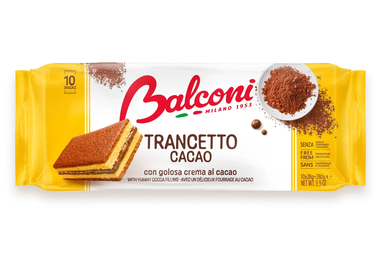 Trancetto Chocolate Balconi 280 Gr