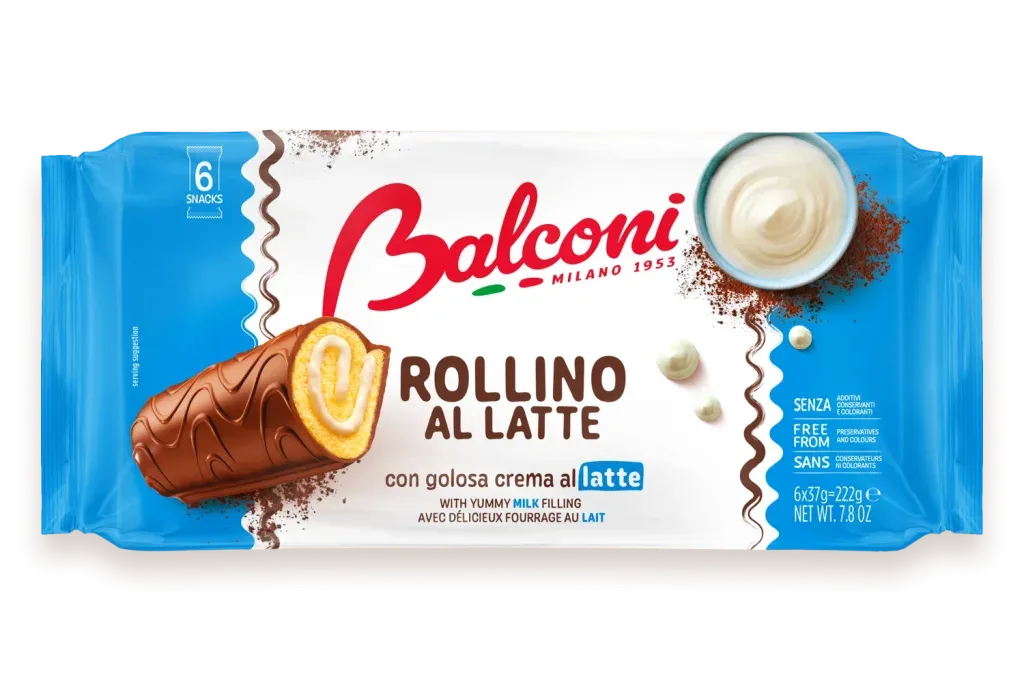 Rollino de Leite Balconi 222 Gr