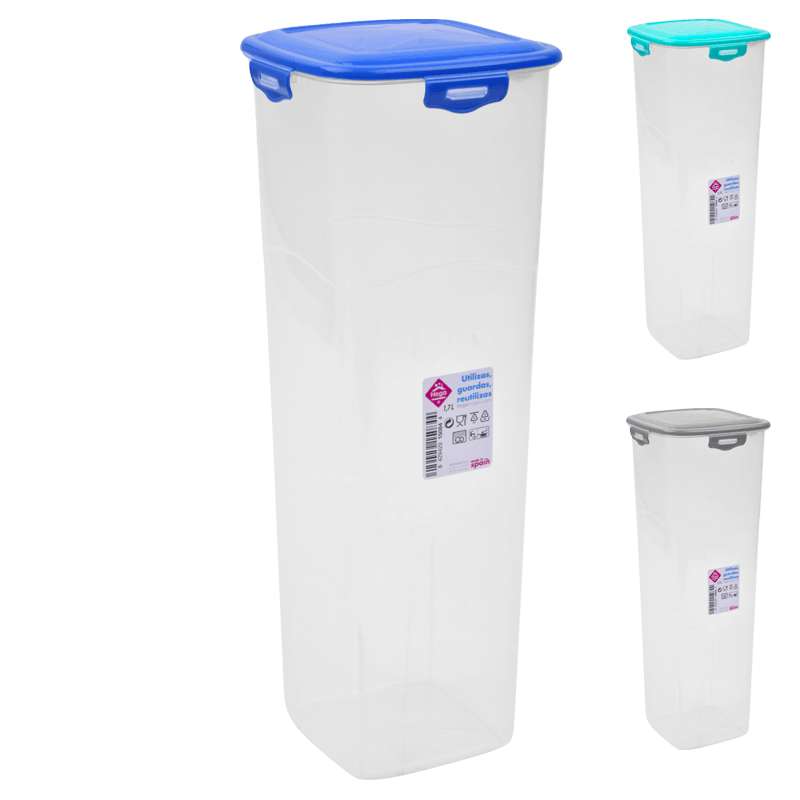 Hega Caixa Quadrada Alta 1,7 Lt