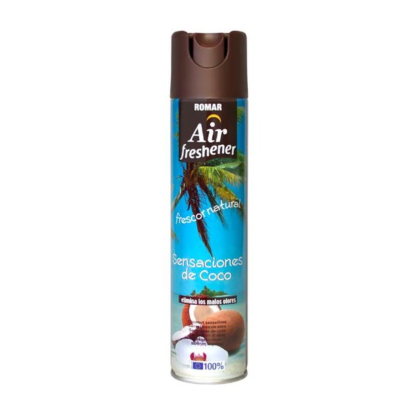Amb. Spray Sens. Coco 300 ml Romar