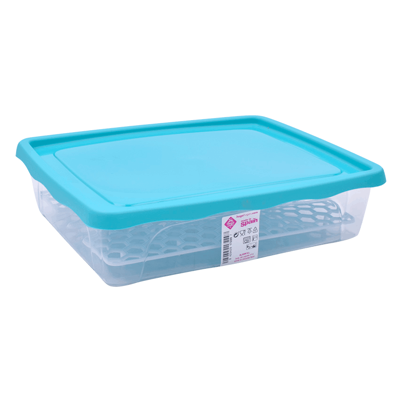 Hega Caixa Rectangular C/Grelha 1,7 Lt