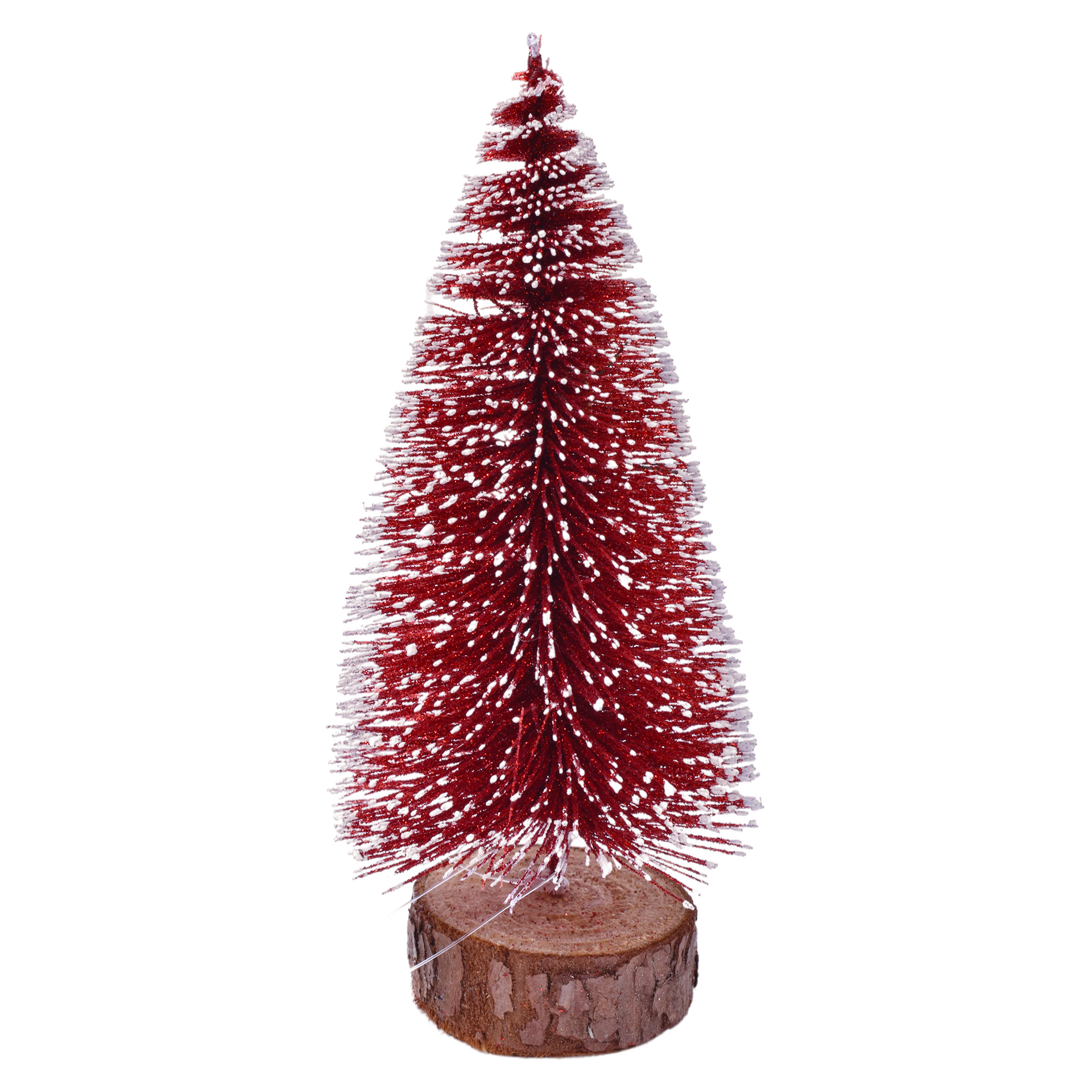 Decoração Arvore Natal C/Neve 15 cm