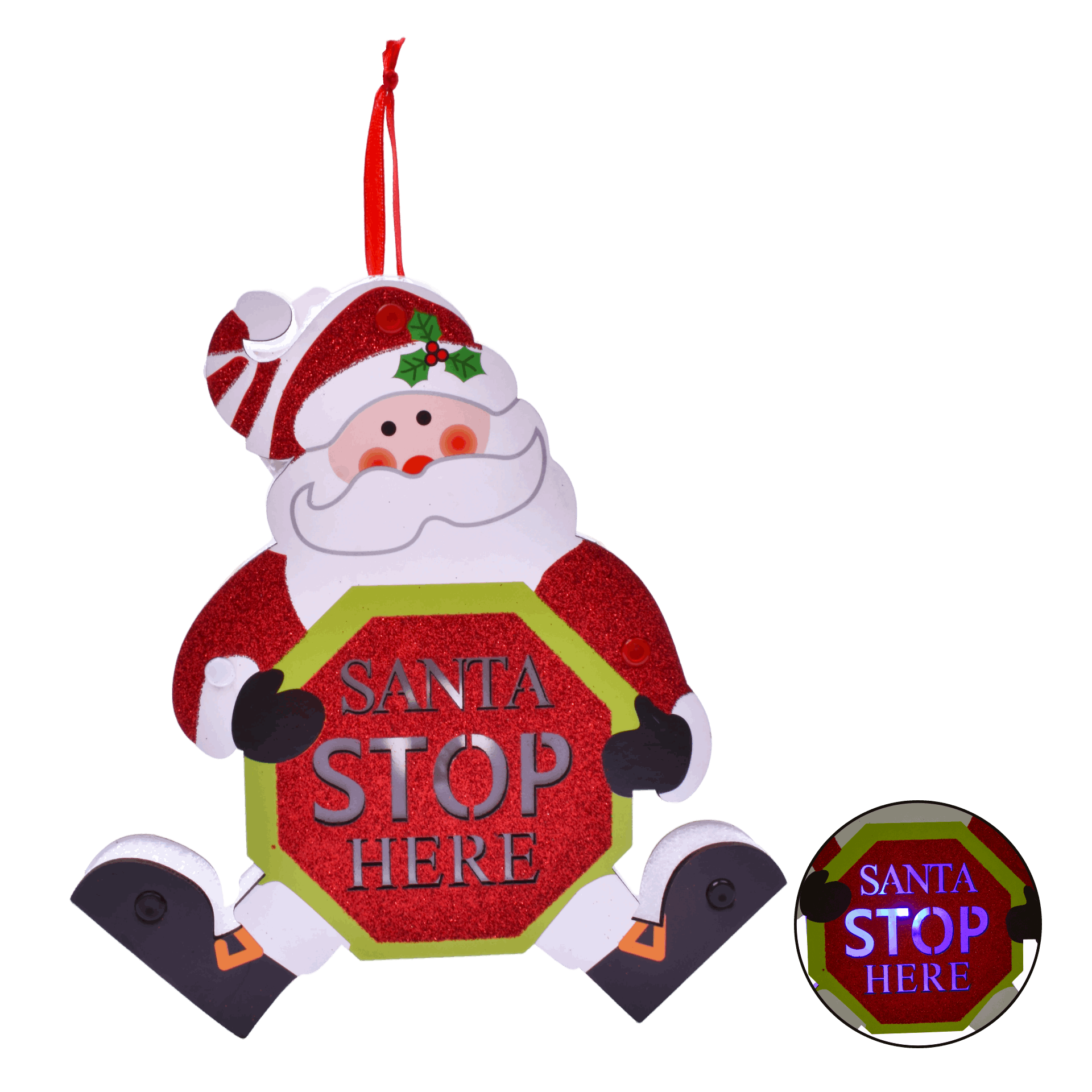 Decoração Pai Natal C/Luz