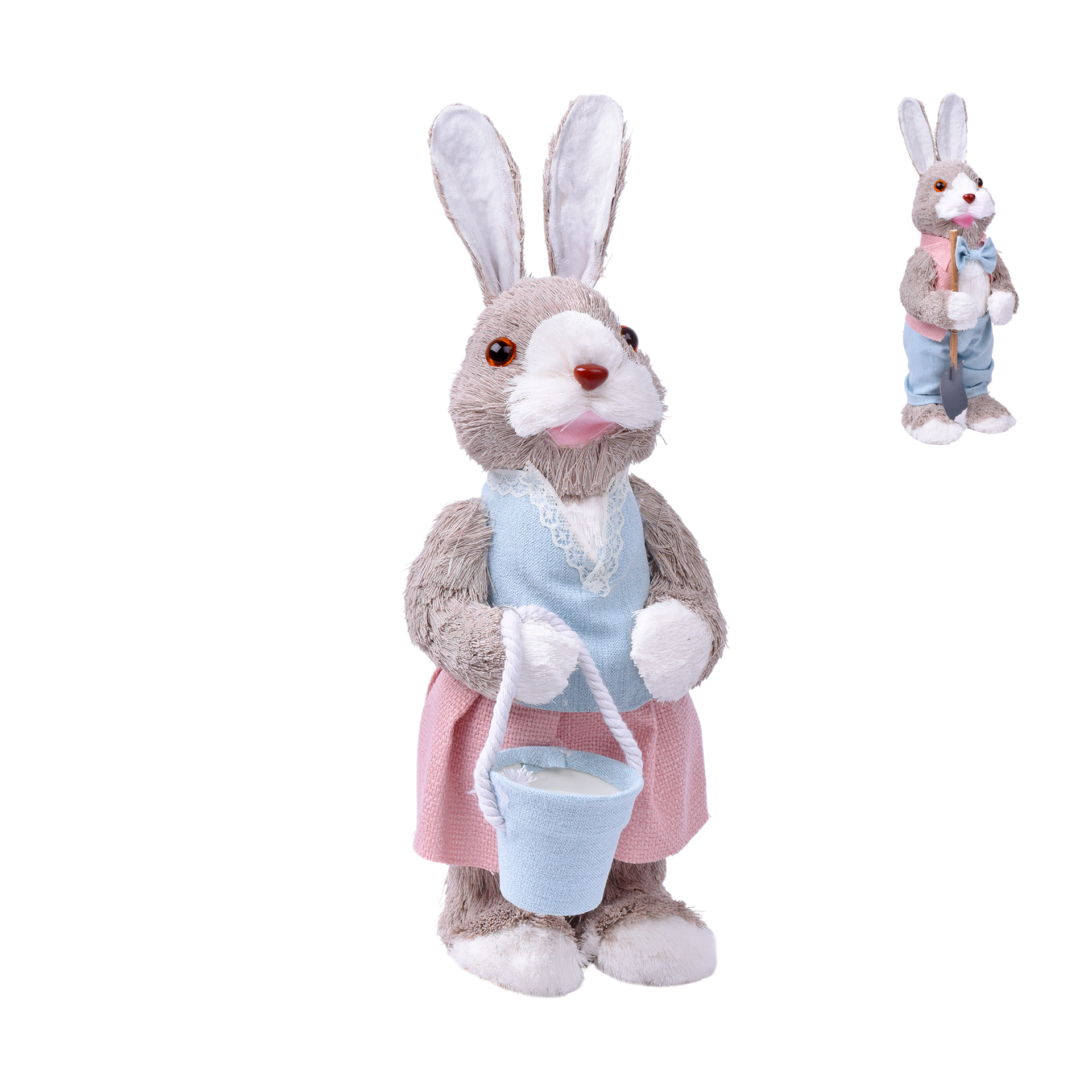 Coelho Pascoa Decoração 44 cm