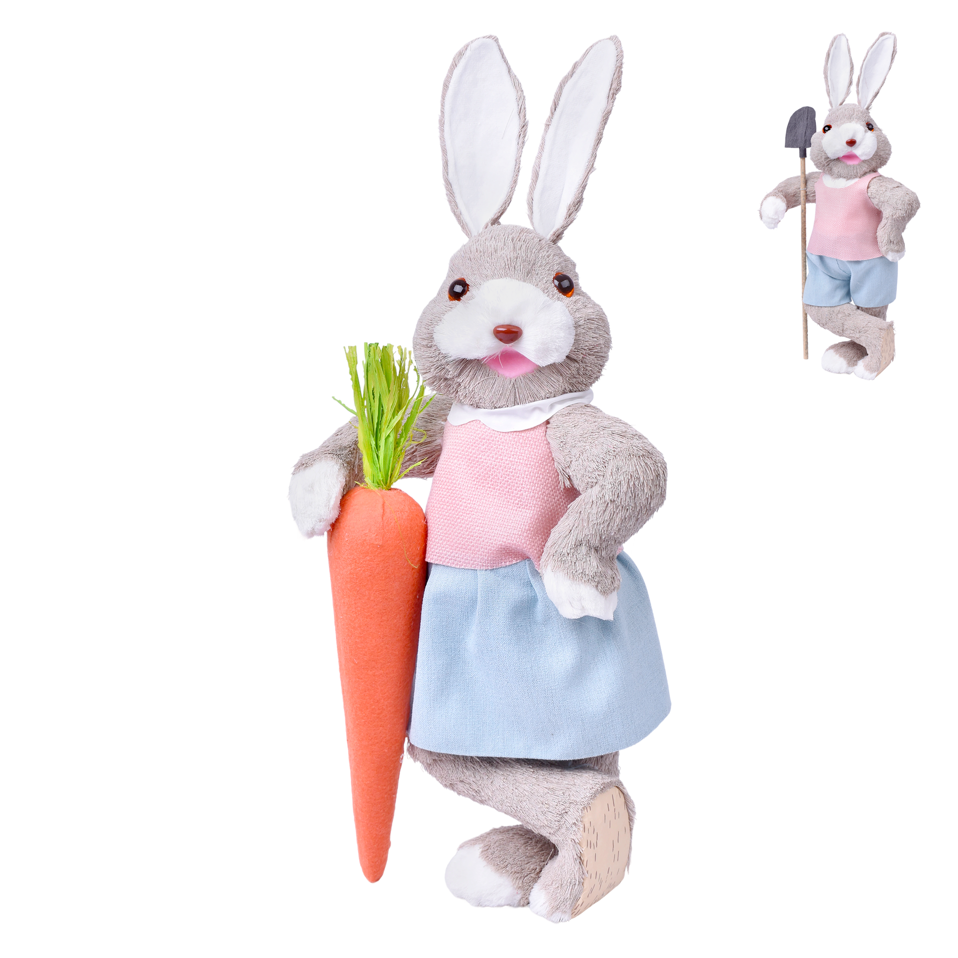 Coelho Pascoa Decoração 61 cm