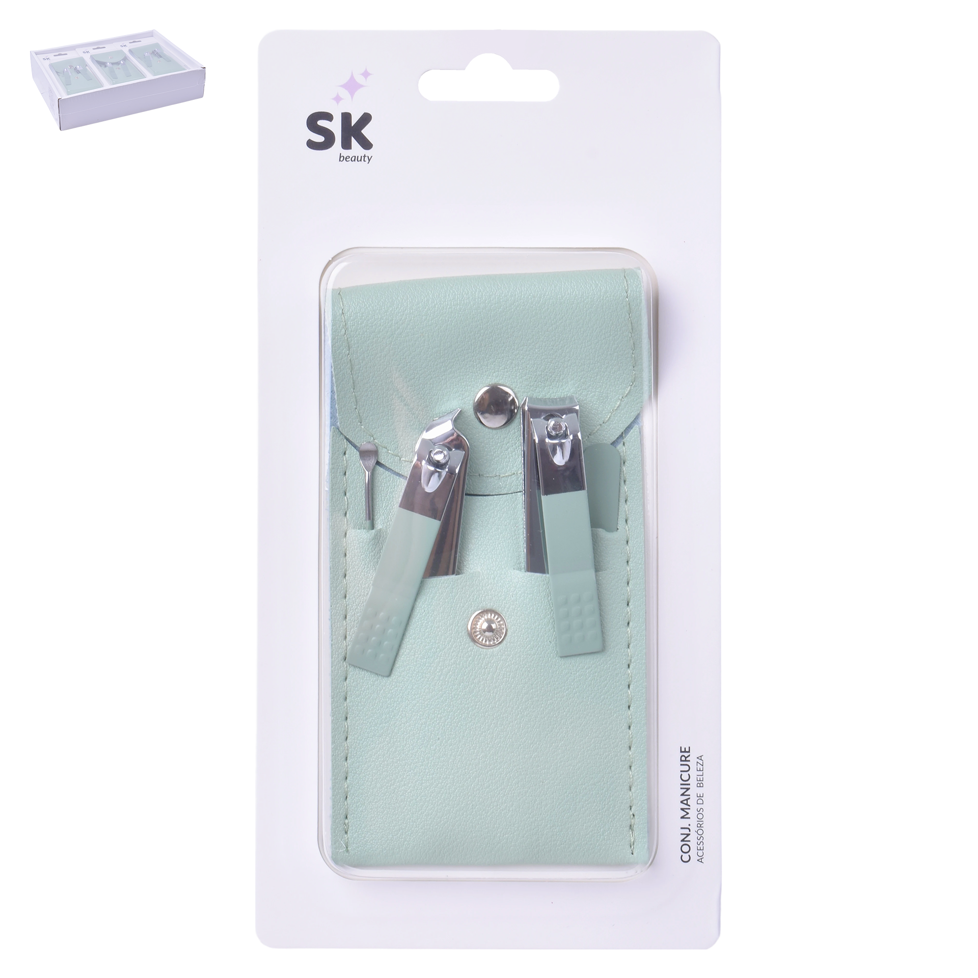 Conjunto Manicure 4 Peças SK