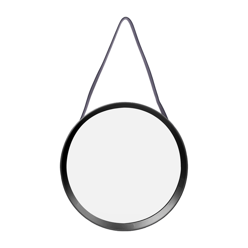 Espelho Decorativo Preto 39 cm