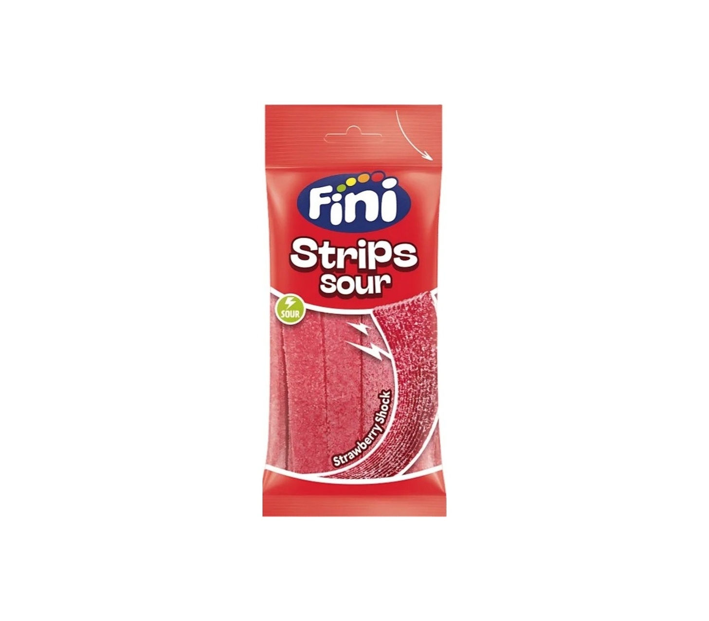 Fini Goma Linguas Morango 90 gr