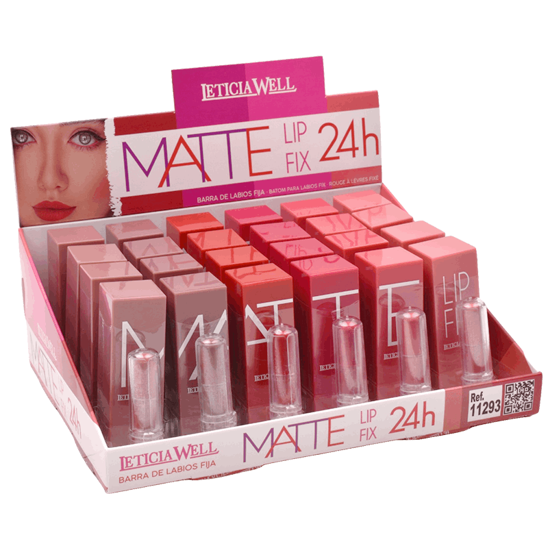 Leticia Well Baton Matte Lip Fix 24 u