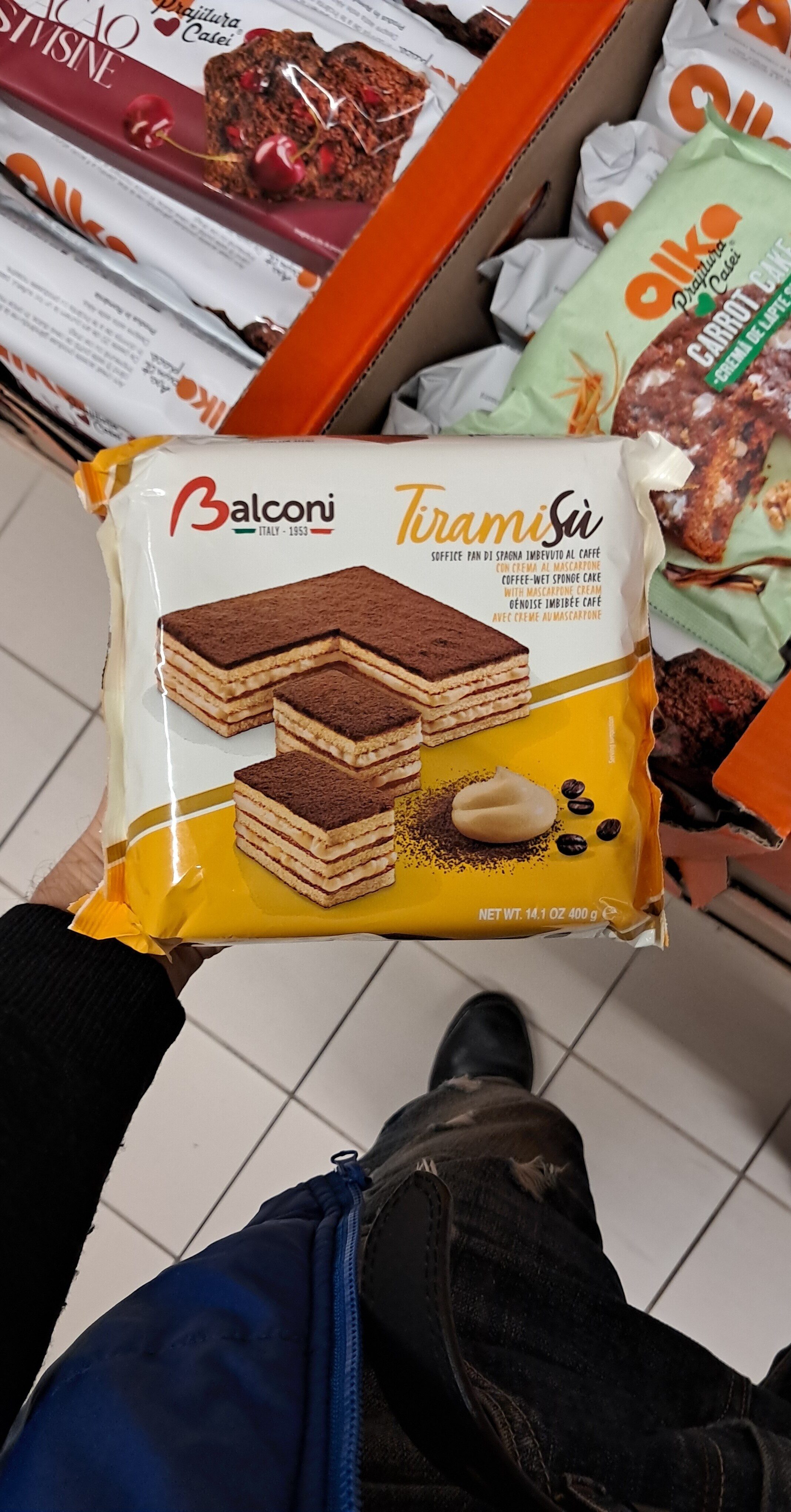 Balconi Tarte Tiramisú 400 Gr