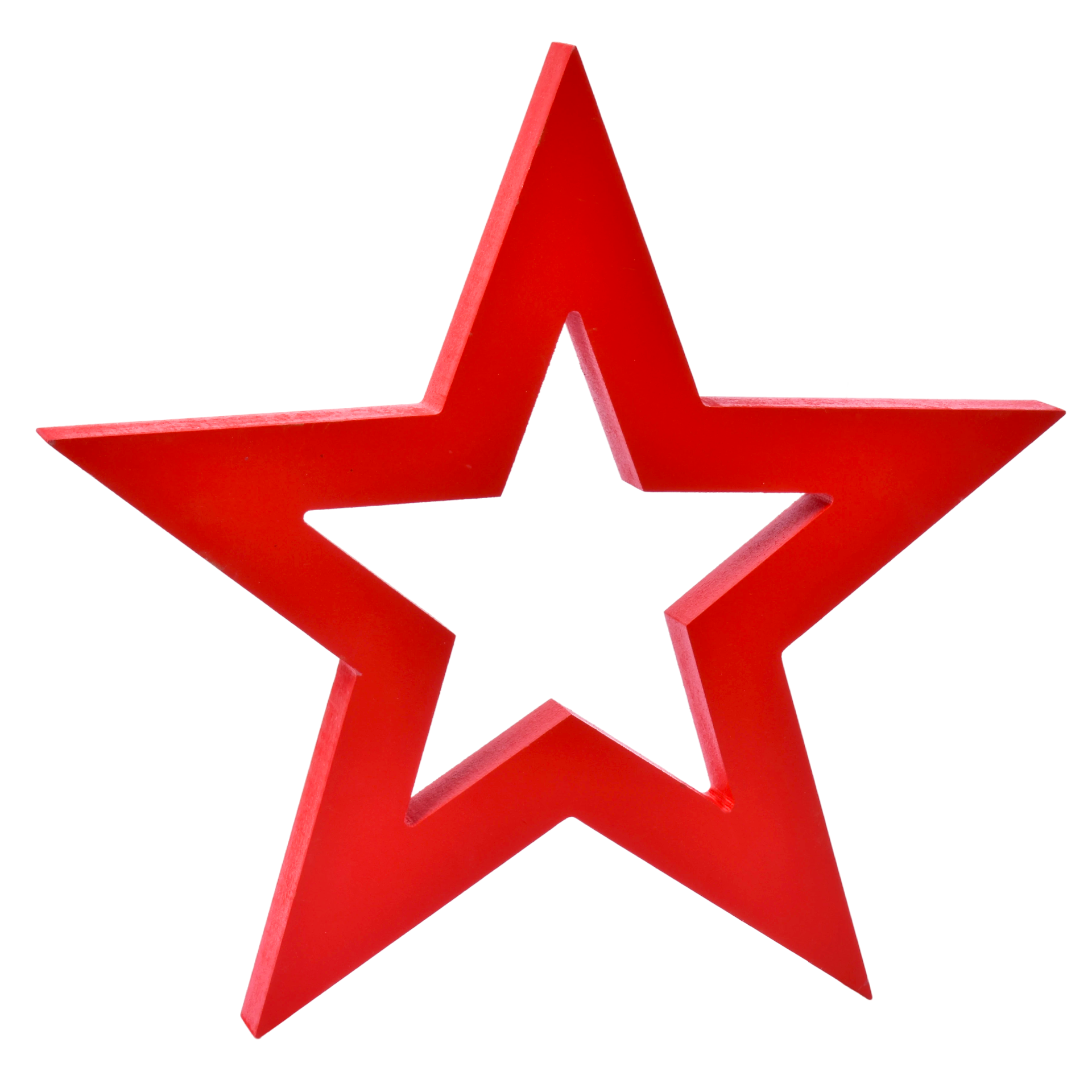 Decoração Natal Estrela Vermelha