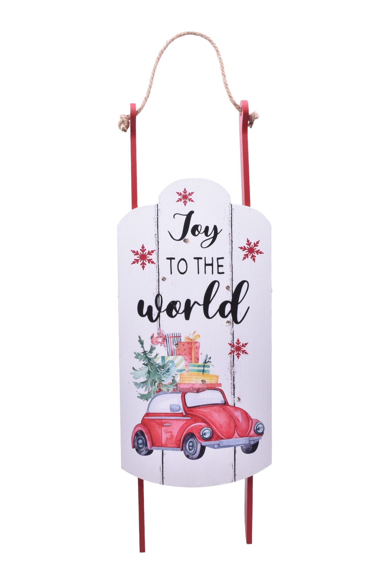 Decoração Natal Trenó C/Luz 70 cm
