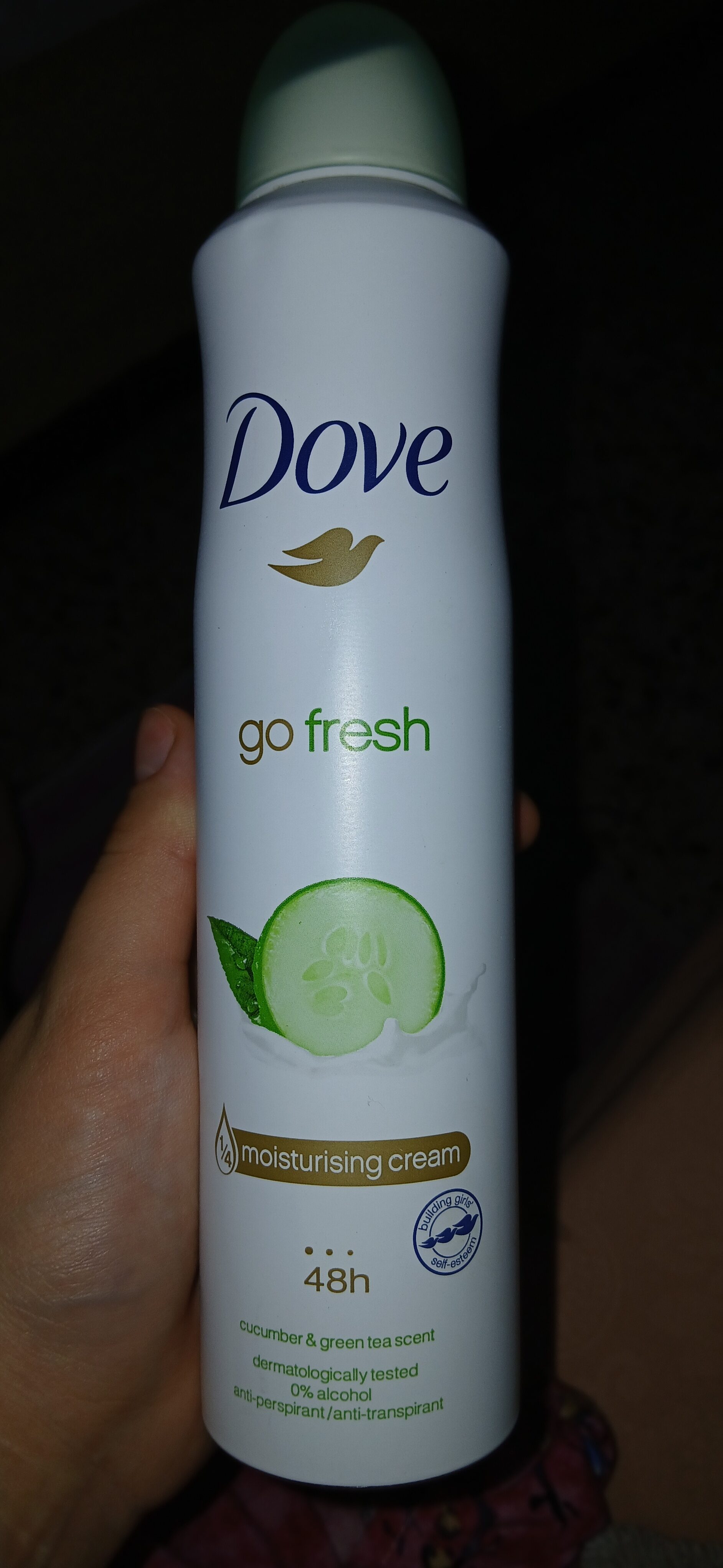 Dove Spray Go Fresh Cucumber 250 ml