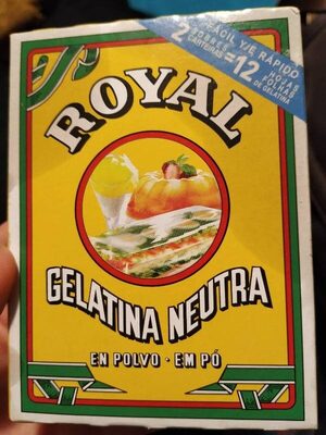 Royal Gelatina  Neutra em Pó 2x10gr.