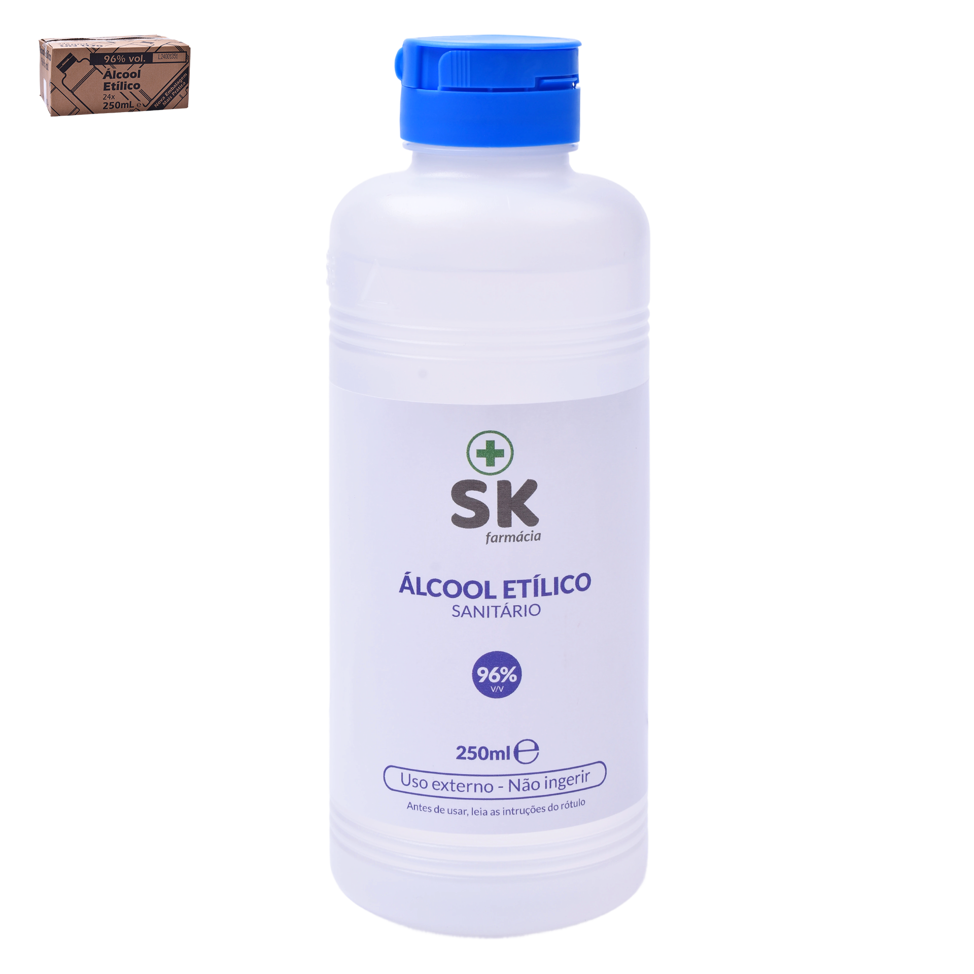 Alcool Etílico 96% SK 250ml