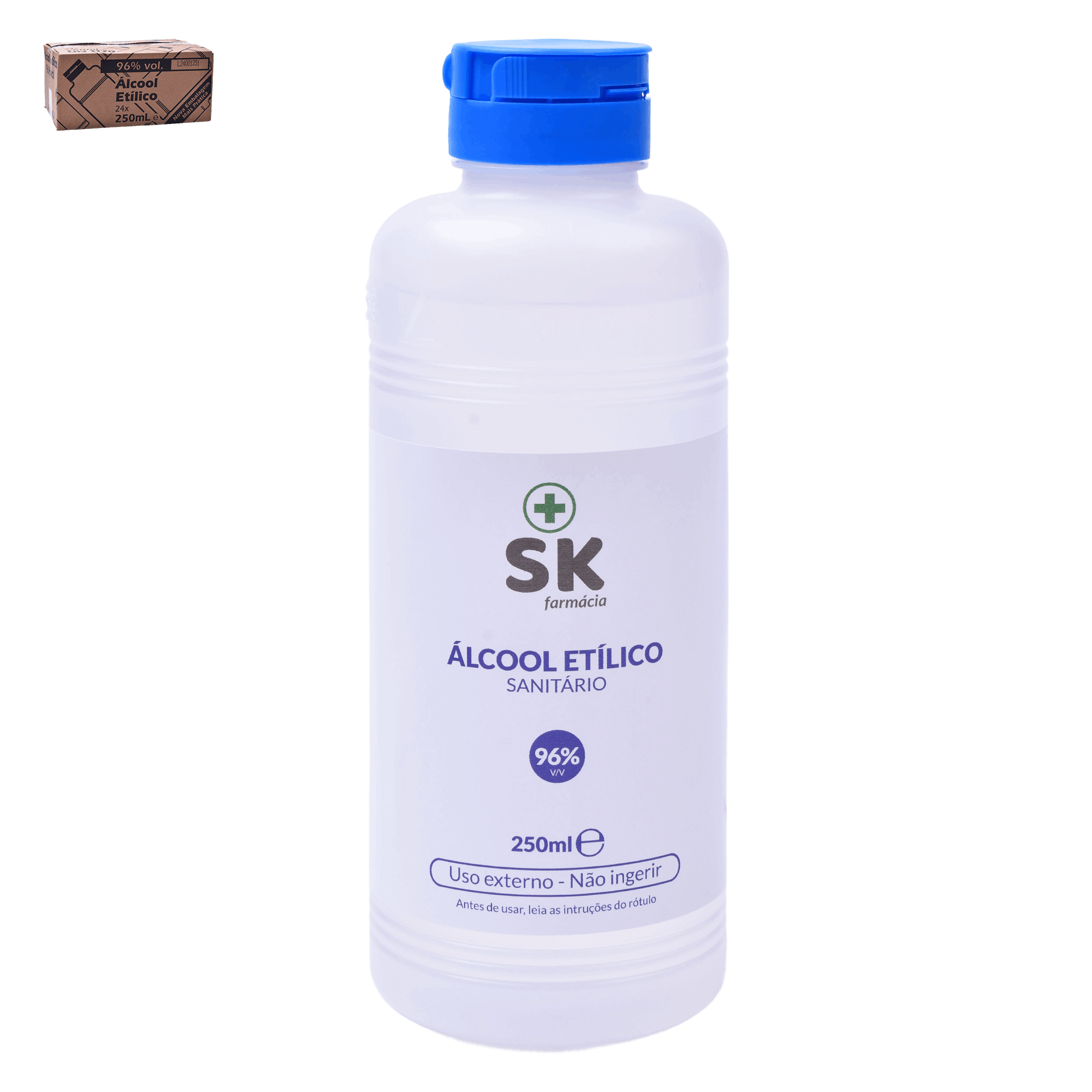 Alcool Etílico 96% SK 250ml
