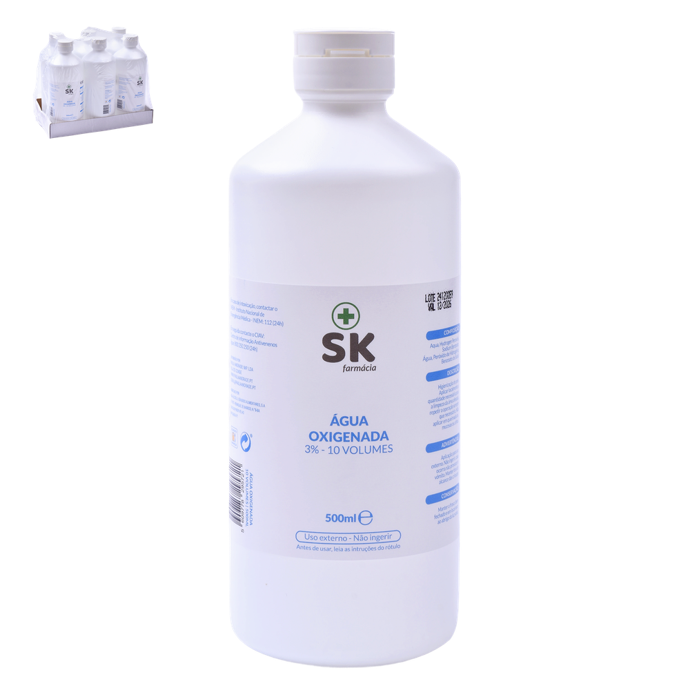 Agua Oxigenada 500 ml SK