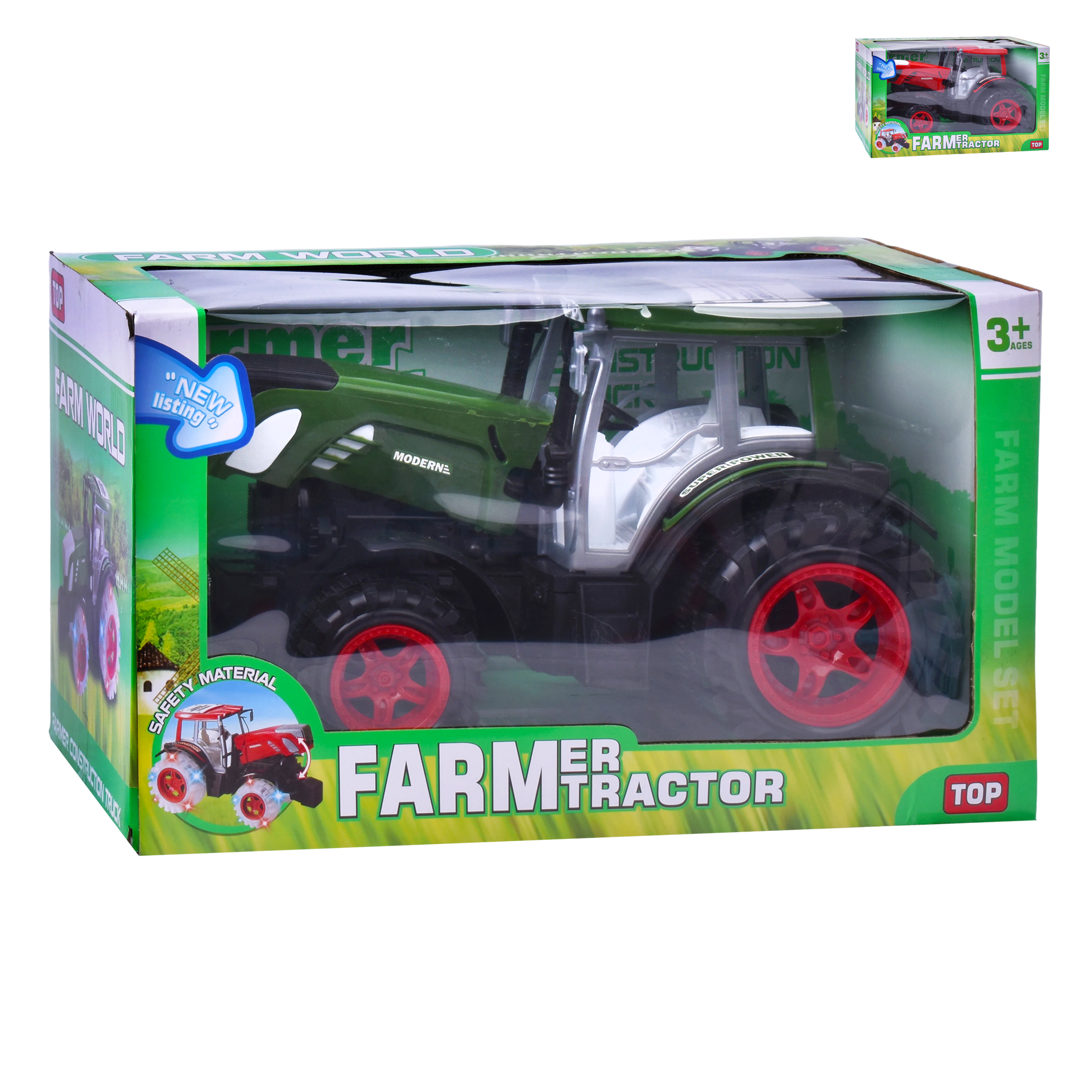 Brinquedo Tractor Fricção