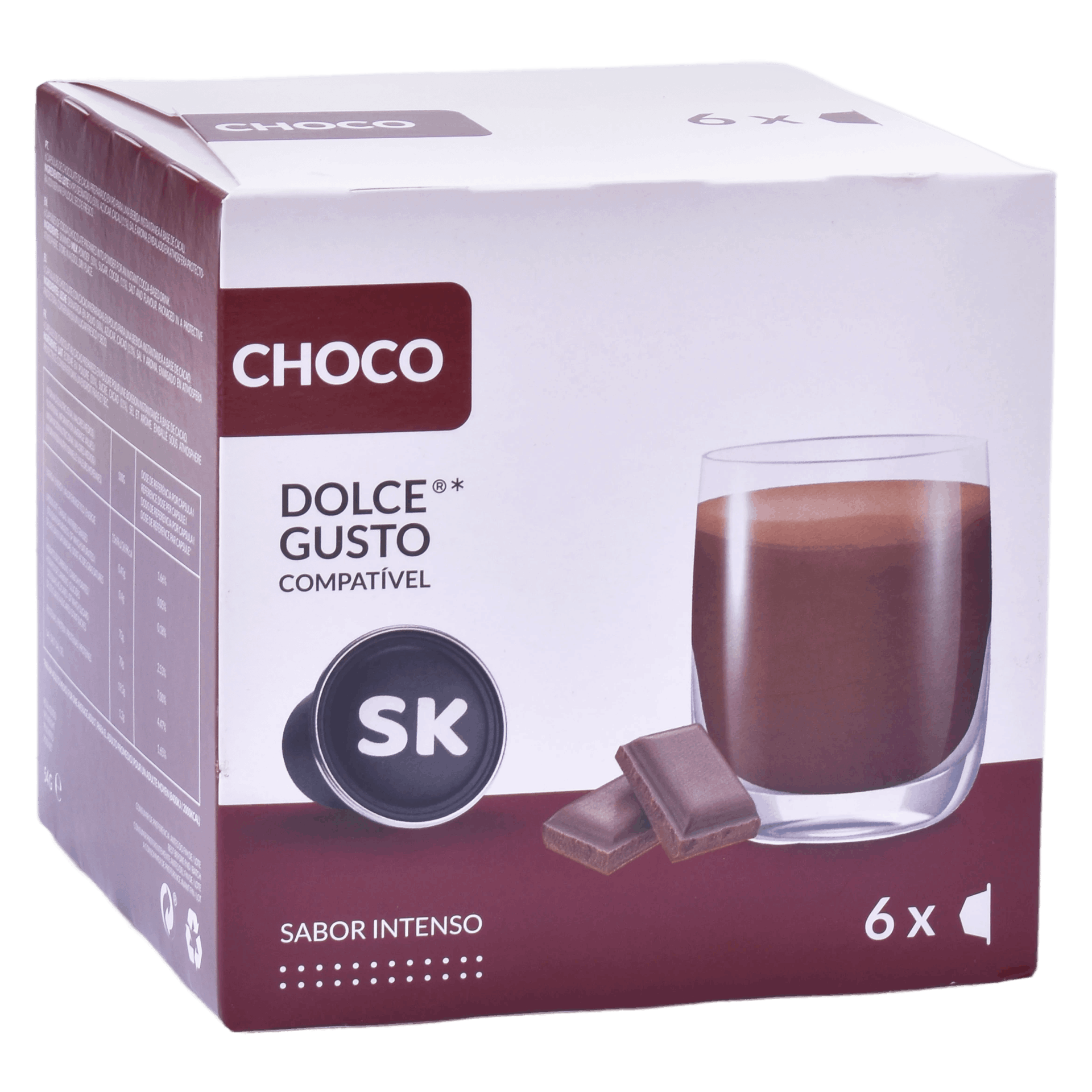 SK Cápsulas Chocolate Quente 6u